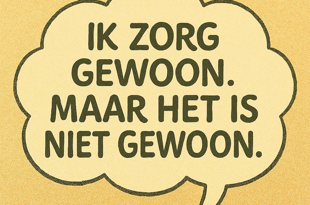 Week van de Jonge mantelzorger