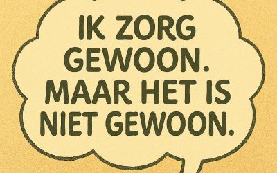 Week van de Jonge mantelzorger